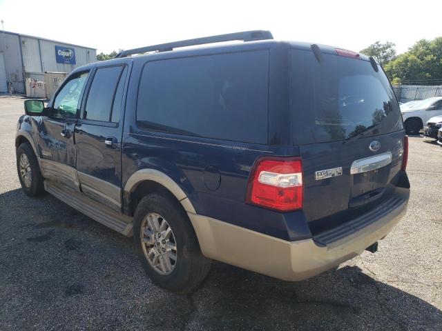 1FMFK17517LA16837 - 2007 FORD EXPEDITION EL EDDIE BAUER BLUE photo 2