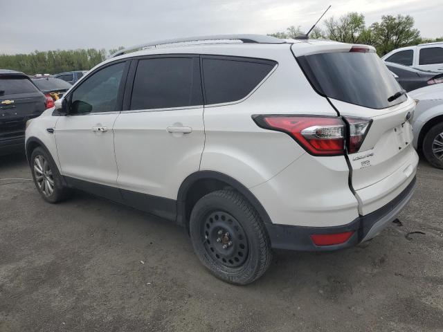 1FMCU9J98HUA65035 - 2017 FORD ESCAPE TITANIUM WHITE photo 2