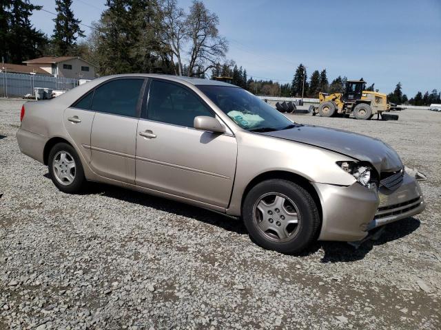 4T1BF30K03U557798 - 2003 TOYOTA CAMRY LE GOLD photo 4