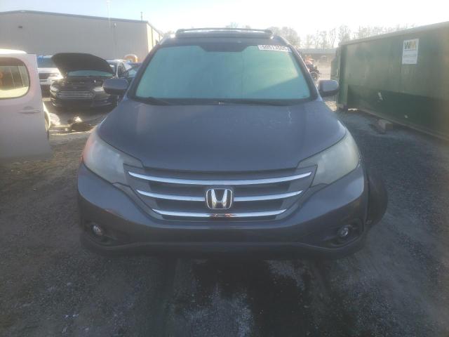 5J6RM4H77CL069155 - 2012 HONDA CR-V EXL GRAY photo 5