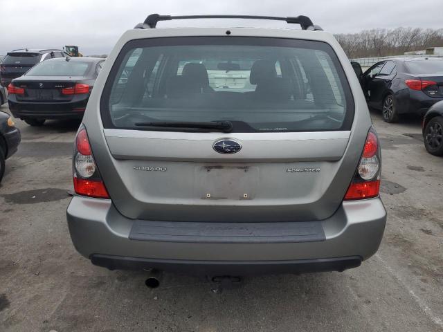 JF1SG63627H744305 - 2007 SUBARU FORESTER 2.5X GRAY photo 6