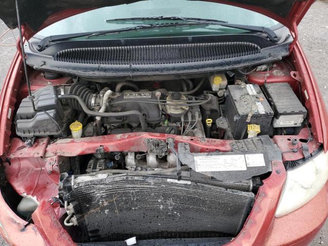 1A4GP45R26B533449 - 2006 CHRYSLER TOWN & COU წითელი ფოტო 12