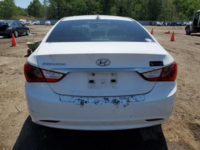 5NPEB4AC3DH519469 - 2013 HYUNDAI SONATA GLS WHITE photo 6