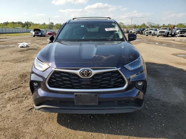 5TDGZRAH7MS088691 - 2021 TOYOTA HIGHLANDER XLE 蓝色 照片 5