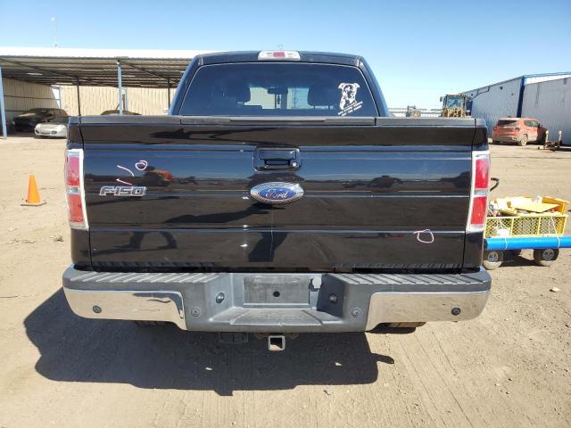 1FTPW14V49FA47177 - 2009 FORD F150 SUPERCREW BLACK photo 6