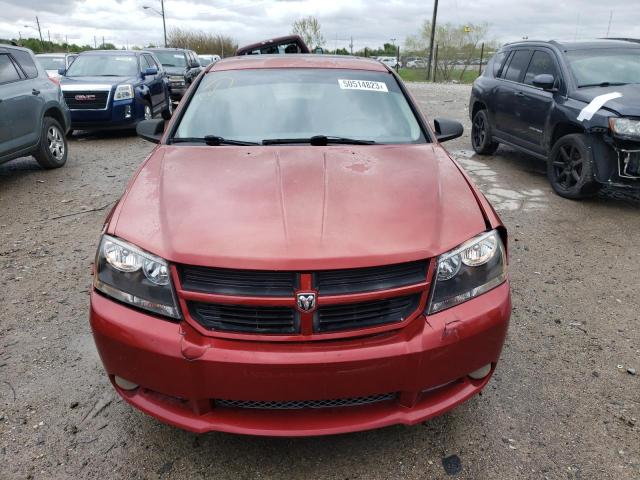 1B3LC56K18N607843 - 2008 DODGE AVENGER SXT BURGUNDY photo 5