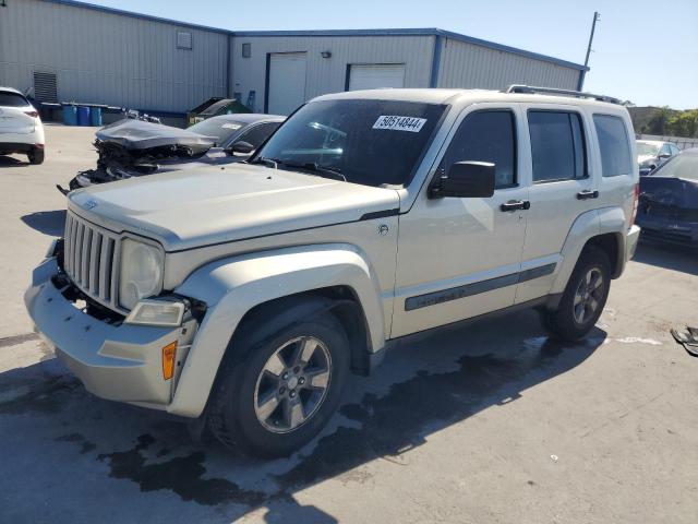 1J8GN28K18W248812 - 2008 JEEP LIBERTY SPORT GOLD photo 1