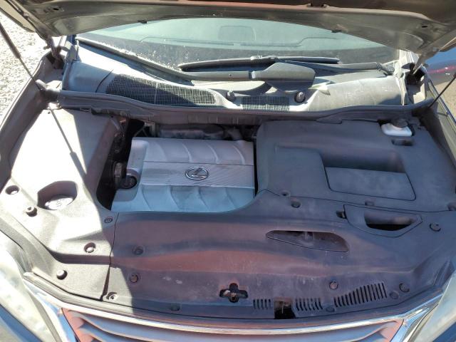 2T2BK1BAXDC220865 - 2013 LEXUS RX 350 BASE GRAY photo 11