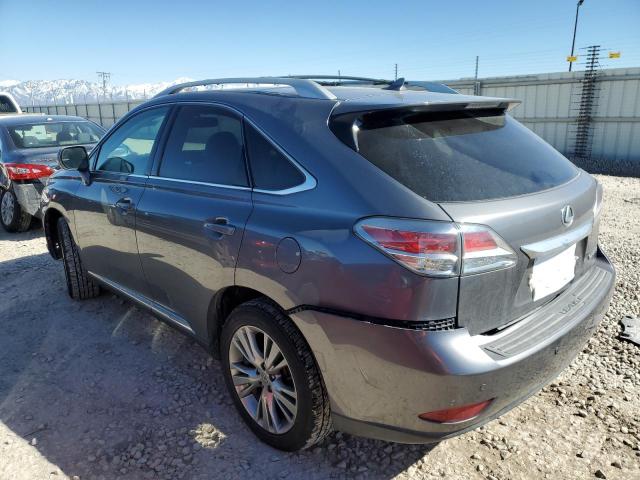 2T2BK1BAXDC220865 - 2013 LEXUS RX 350 BASE GRAY photo 2