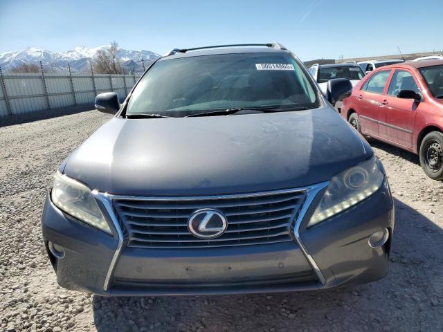 2T2BK1BAXDC220865 - 2013 LEXUS RX 350 BASE GRAY photo 5