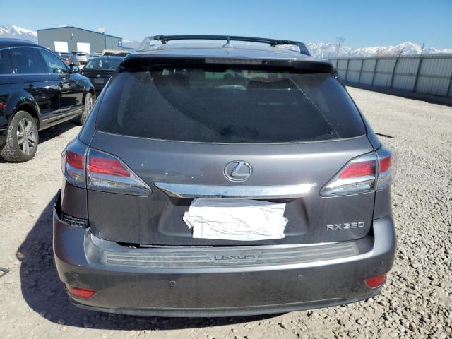 2T2BK1BAXDC220865 - 2013 LEXUS RX 350 BASE GRAY photo 6