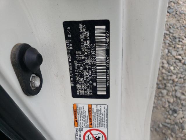 JF1ZNAA1XF8709380 - 2015 TOYOTA SCION FR-S 白色 照片 12