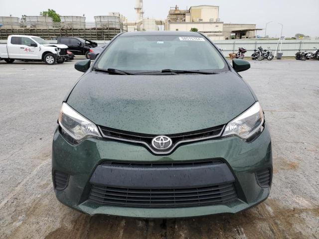 5YFBURHE6EP007243 - 2014 TOYOTA COROLLA L GREEN photo 5