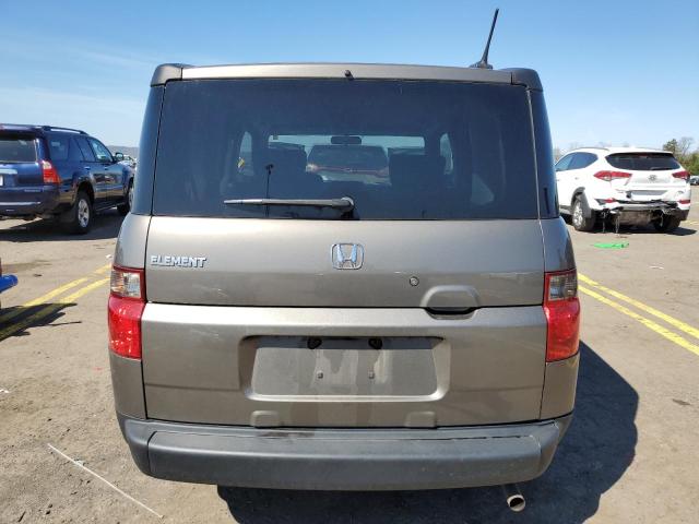 5J6YH28717L000987 - 2007 HONDA ELEMENT EX GRAY photo 6