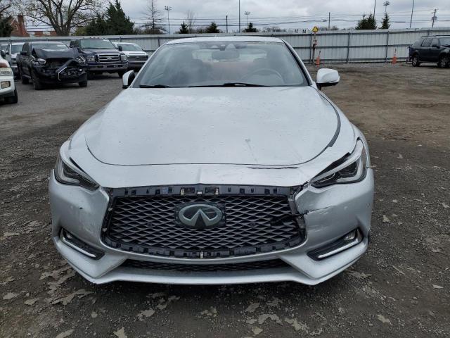 JN1FV7EK2HM610214 - 2017 INFINITI Q60 RED SPORT 400 SILVER photo 5