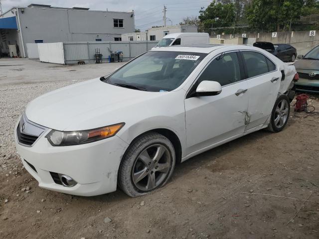 JH4CU2F41CC022887 - 2012 ACURA TSX WHITE photo 1