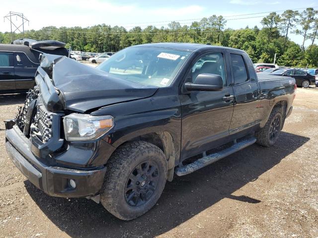 5TFRY5F1XLX269535 - 2020 TOYOTA TUNDRA DOUBLE CAB SR/SR5 BLACK photo 1