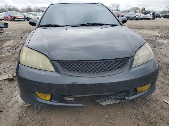 1HGEM21994L073683 - 2004 HONDA CIVIC EX BLACK photo 5