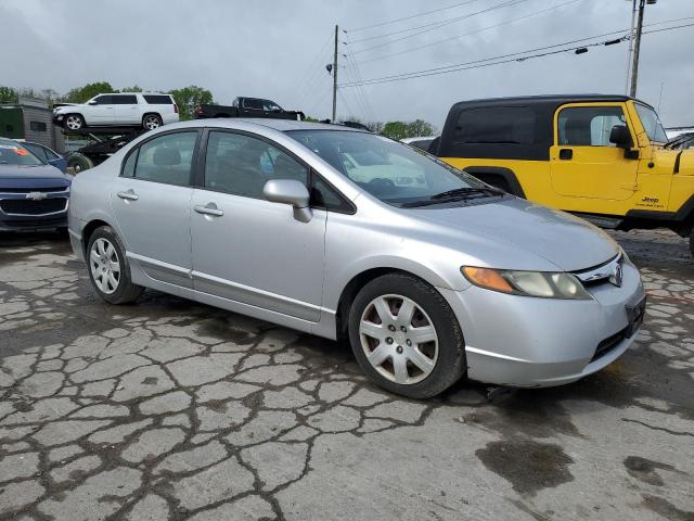 2HGFA16518H523052 - 2008 HONDA CIVIC LX SILVER photo 4