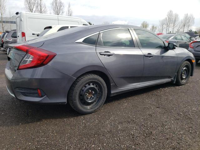 2HGFC2F77KH035846 - 2019 HONDA CIVIC EX GRAY photo 3