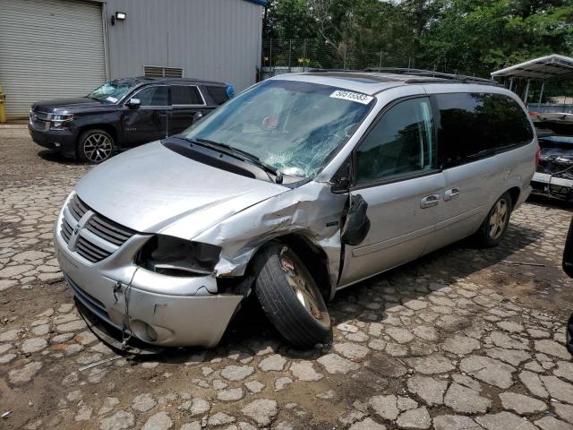 2D4GP44L16R687206 - 2006 DODGE GRAND CARA SXT SILVER photo 1