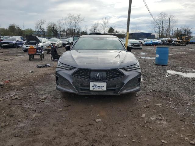 19UUB5F53NA005563 - 2022 ACURA TLX TECH A GRAY photo 5