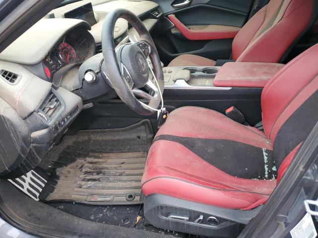 19UUB5F53NA005563 - 2022 ACURA TLX TECH A GRAY photo 7