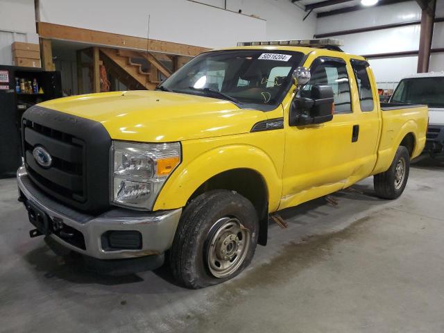 1FT7X2B60CEA48791 - 2012 FORD F250 SUPER DUTY YELLOW photo 1