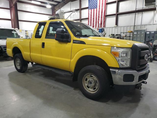 1FT7X2B60CEA48791 - 2012 FORD F250 SUPER DUTY YELLOW photo 4