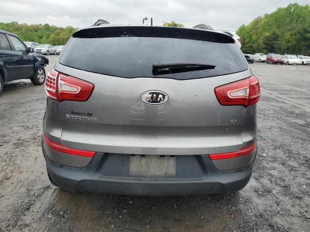 KNDPCCA22B7085716 - 2011 KIA SPORTAGE EX SILVER photo 6