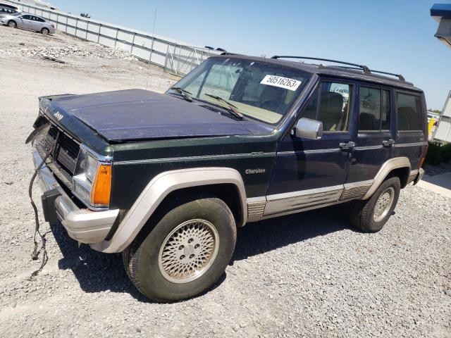 1J4FJ78S2TL279762 - 1996 JEEP CHEROKEE COUNTRY BLUE photo 1