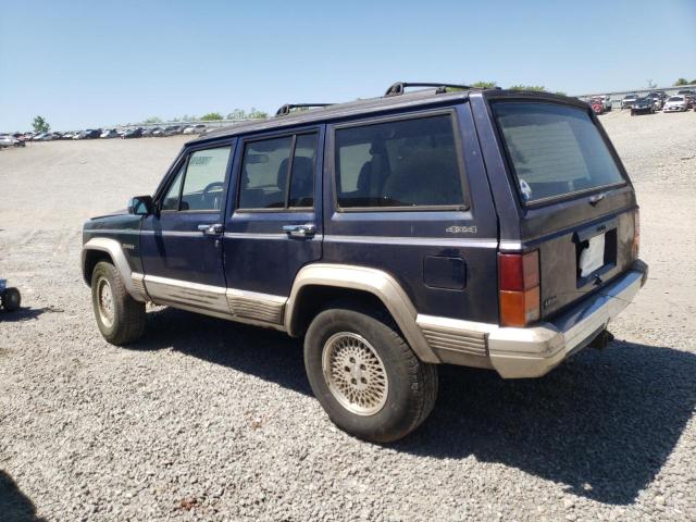 1J4FJ78S2TL279762 - 1996 JEEP CHEROKEE COUNTRY BLUE photo 2