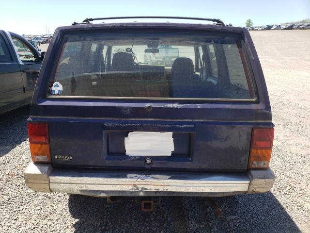 1J4FJ78S2TL279762 - 1996 JEEP CHEROKEE COUNTRY BLUE photo 6