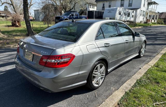 WDDHF8HB8BA311958 - 2011 MERCEDES-BENZ E 350 4MATIC GRAY photo 4