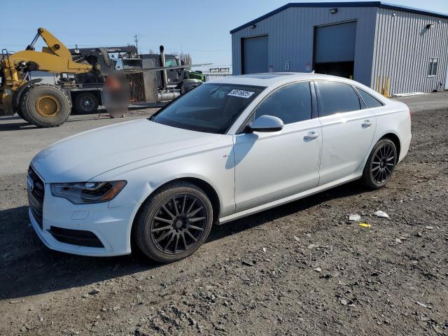 WAUHMAFC8EN132882 - 2014 AUDI A6 PRESTIGE თეთრი ფოტო 1
