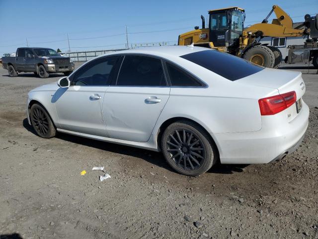 WAUHMAFC8EN132882 - 2014 AUDI A6 PRESTIGE თეთრი ფოტო 2