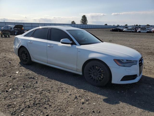 WAUHMAFC8EN132882 - 2014 AUDI A6 PRESTIGE თეთრი ფოტო 4