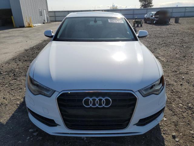 WAUHMAFC8EN132882 - 2014 AUDI A6 PRESTIGE თეთრი ფოტო 5