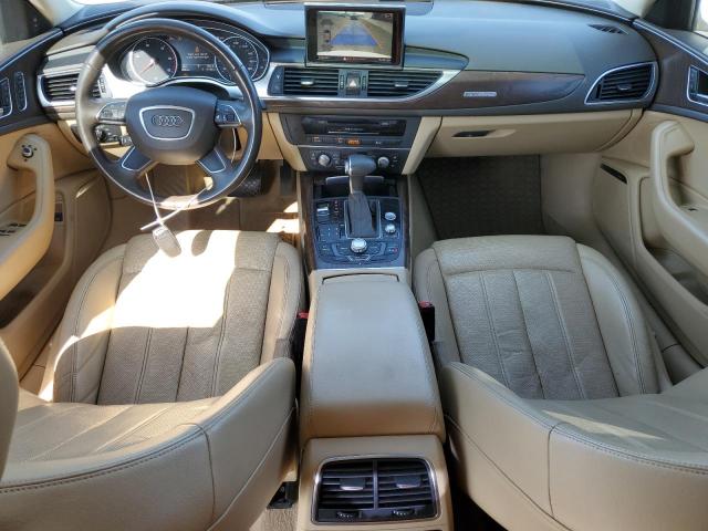 WAUHMAFC8EN132882 - 2014 AUDI A6 PRESTIGE თეთრი ფოტო 8