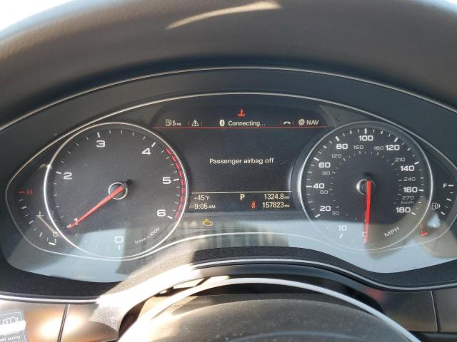 WAUHMAFC8EN132882 - 2014 AUDI A6 PRESTIGE თეთრი ფოტო 9