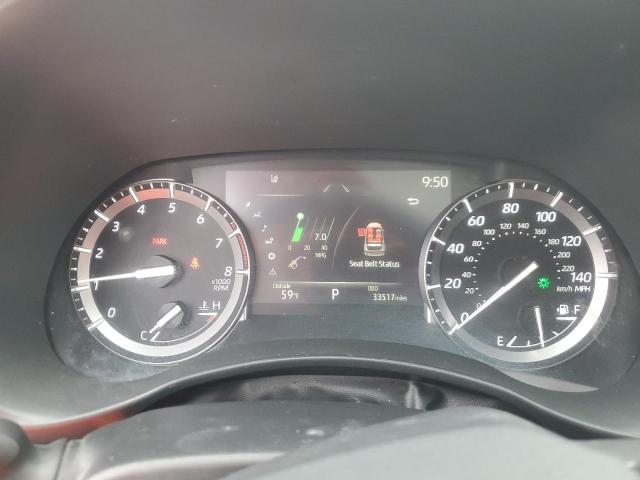 5TDGZRBH3MS559606 - 2021 TOYOTA HIGHLANDER XLE BLACK photo 9