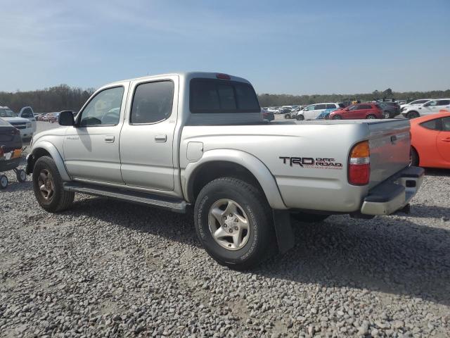5TEGM92N71Z801381 - 2001 TOYOTA TACOMA DOUBLE CAB PRERUNNER SILVER photo 2