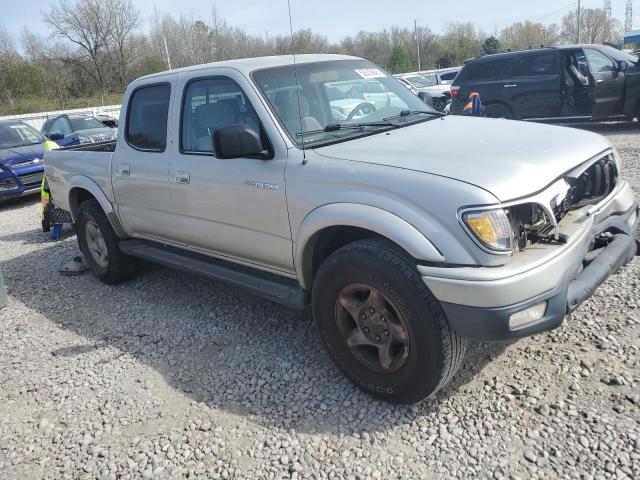 5TEGM92N71Z801381 - 2001 TOYOTA TACOMA DOUBLE CAB PRERUNNER SILVER photo 4