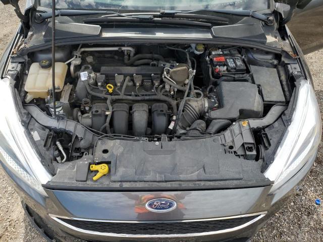 1FADP3F25FL245767 - 2015 FORD FOCUS SE GRAY photo 11