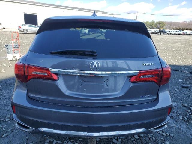 5J8YD7H50KL000227 - 2019 ACURA MDX SPORT HYBRID TECHNOLOGY GRAY photo 6