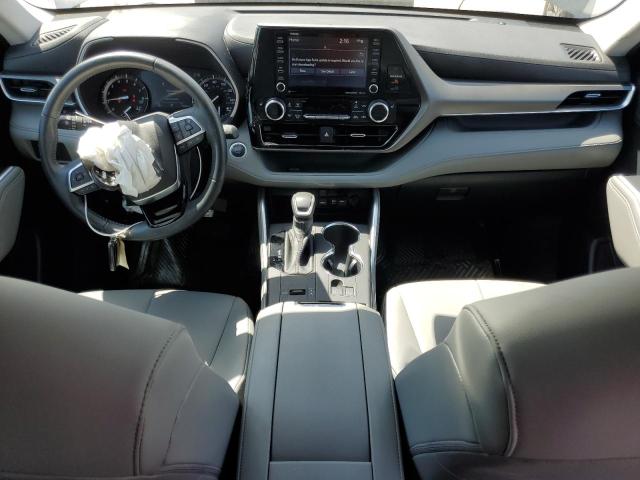 5TDGZRAH8LS003968 - 2020 TOYOTA HIGHLANDER XLE GRAY photo 8
