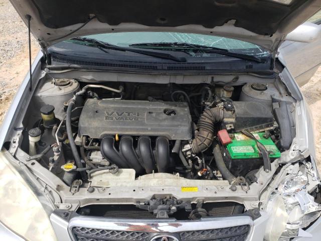 1NXBR32E28Z029847 - 2008 TOYOTA COROLLA CE SILVER photo 11