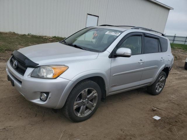 JTMRF4DV4B5047413 - 2011 TOYOTA RAV4 SPORT SILVER photo 1