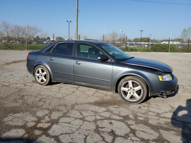 WAULC68EX4A291949 - 2004 AUDI A4 1.8T QUATTRO GRAY photo 4