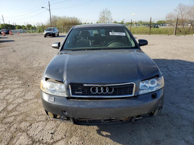 WAULC68EX4A291949 - 2004 AUDI A4 1.8T QUATTRO GRAY photo 5